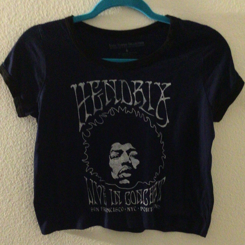 Jimi Hendrix Crop Top